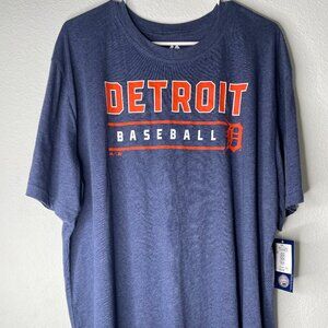 Detroit Tigers MLB Majestic Baseball Shirt Jersey Mens Size 2XL XXL New Fan Gear